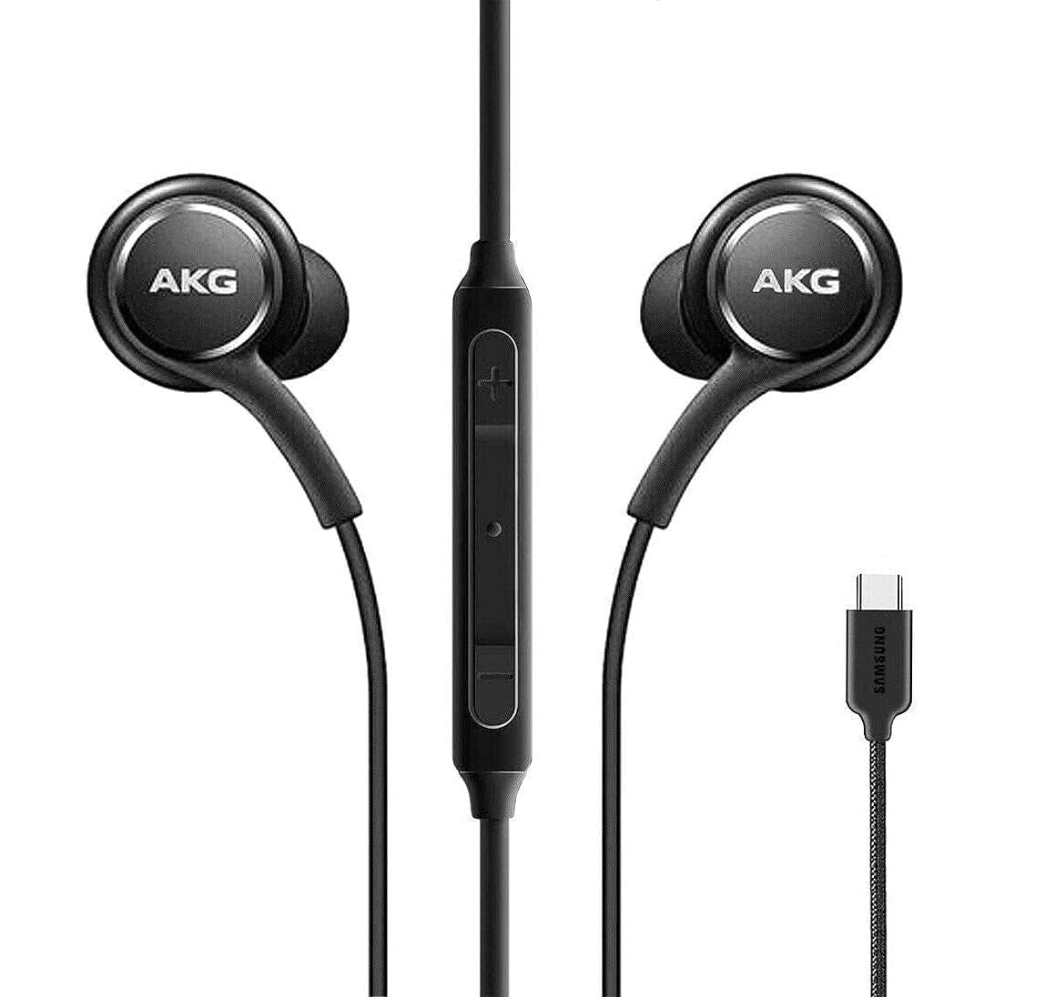 Samsung AKG-Tuned IC100 Type-C Wired Earphone, Black (Not Original)