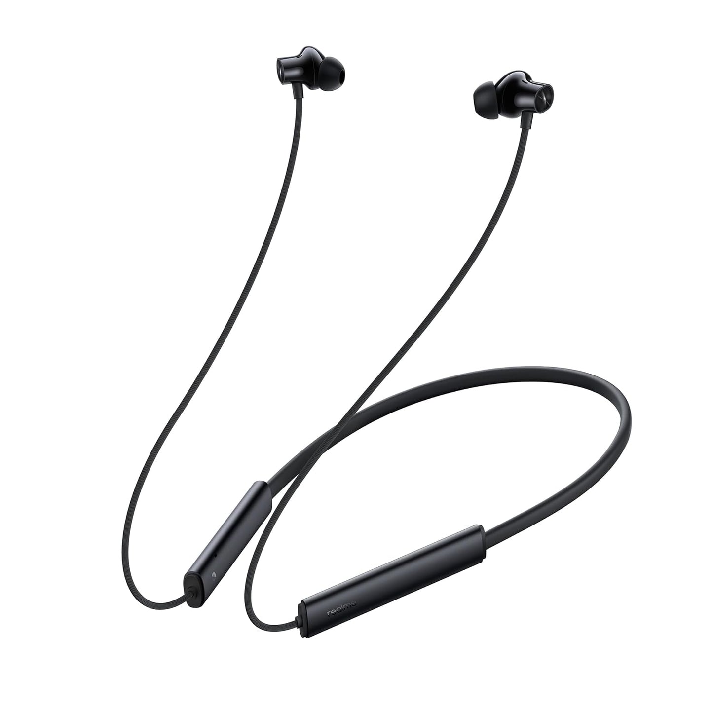 Realme Buds Wireless 3 in-Ear Bluetooth Headphones,30dB ANC, Spatial Audio,13.6mm Dynamic Bass Driver,Upto 40 Hours Playback, Fast Charging, 45ms Low Latency for Gaming,Dual Device Connection (Black)