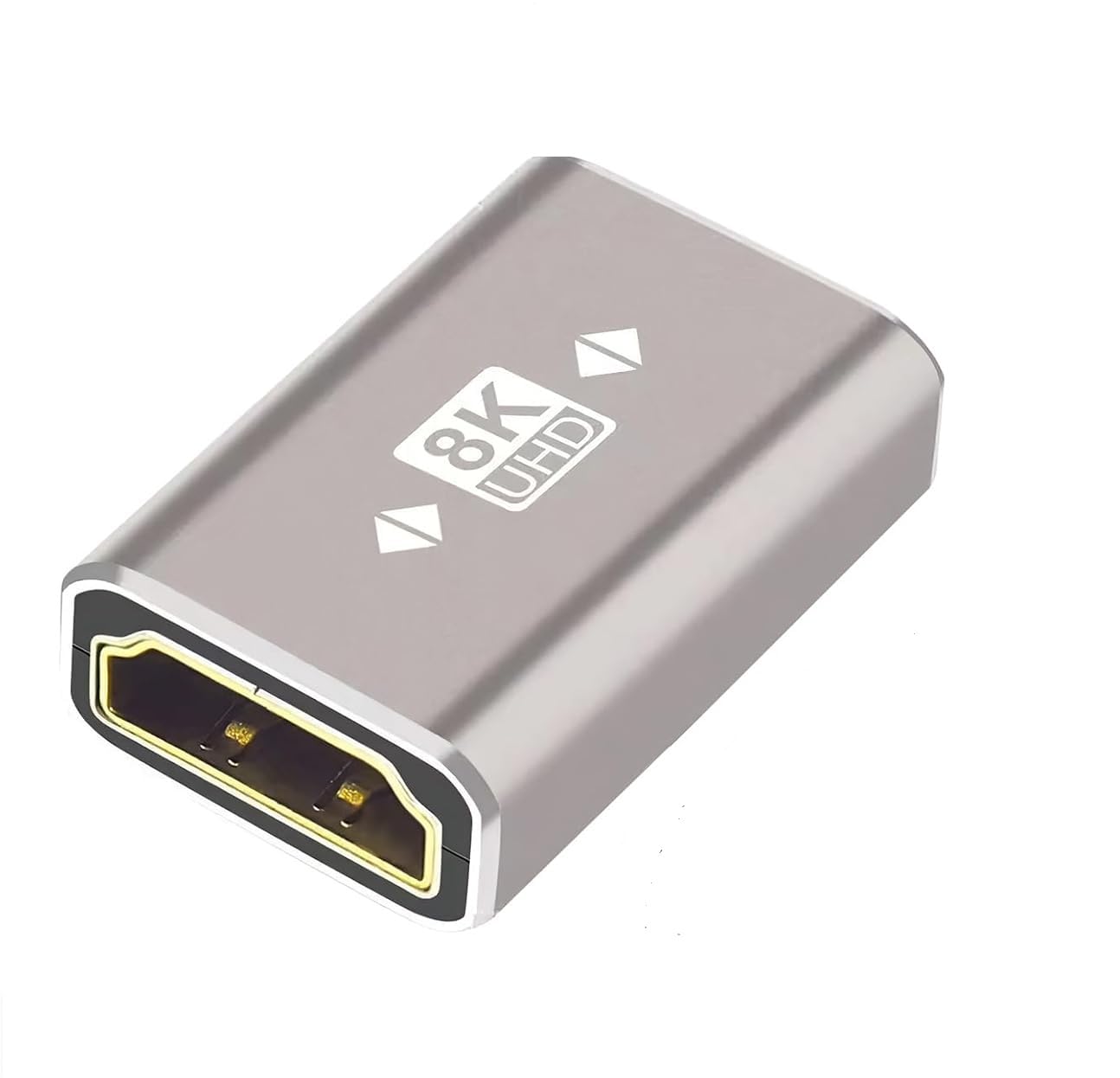 8K HDMI Coupler, HDMI 2.1 Female to Female Connector HDMI Extension Adapter, Supports 8K@60Hz, 3D, 4K@120Hz, 2K, Compatible with HDTV, Monitors, Laptop, Projector, PS5/4, Xbox X