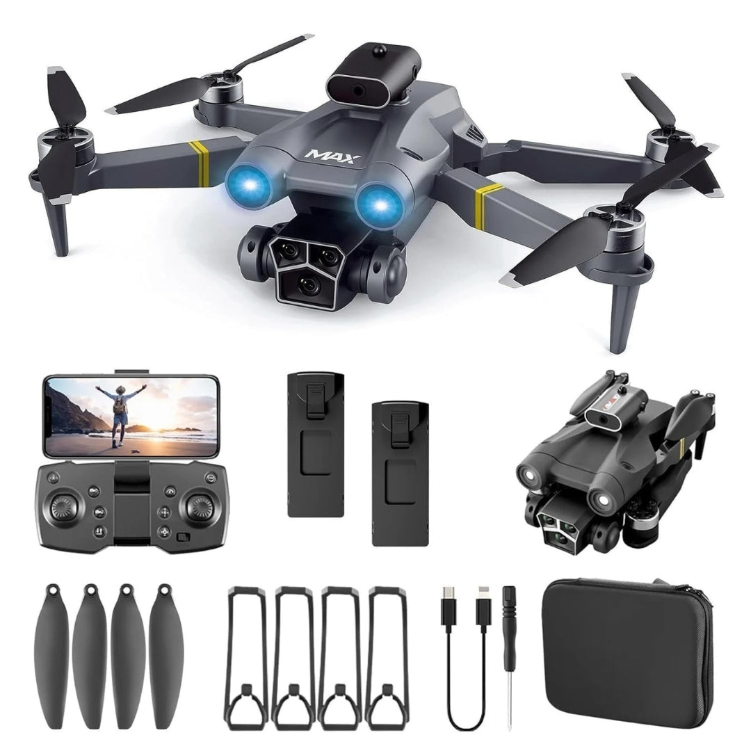 4K Foldable Drone with Brushless Motors, Smart Features & 30-Minute Flight Time for Stunning Aerial Photography