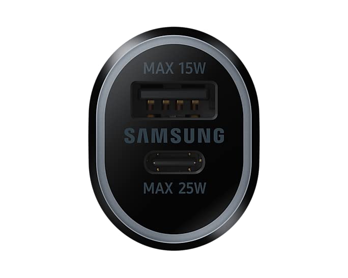 Samsung 45W & 15W Dual Port Car Charger | Super Fast Charging for Samsung & More