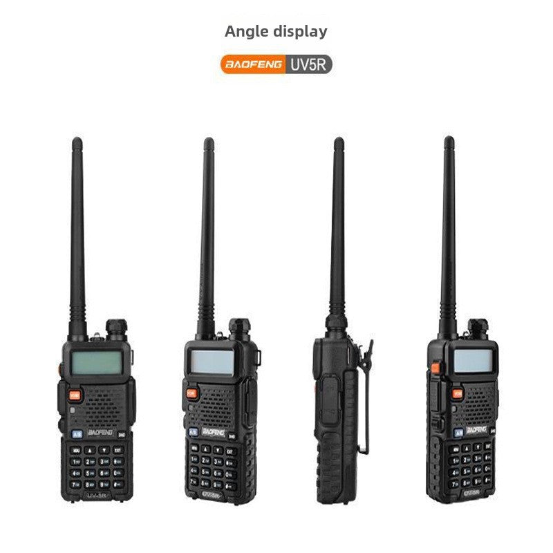 UV-5R 5W Dual Band Walkie Talkie Radio – High Power Handheld Transceiver, VHF/UHF, Clear Communication, Rechargeable Battery, Compact & Portable