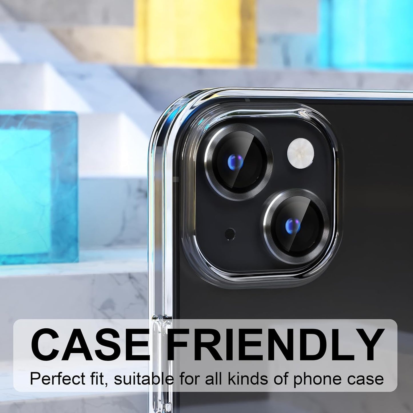 Compatible Camera Lens Protector for iPhone 15 / iPhone 15 Plus