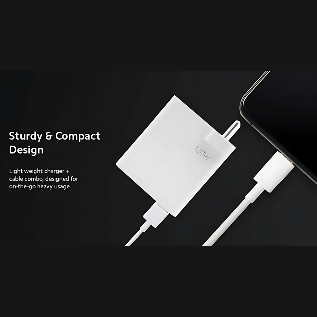 Vivo Original 120W Flash Charge Type C Power Adapter with Cable Compatible with Vivo X90 Pro,X90, iQOO 11 5G, iQoo 9 pro, iQoo 9, iQoo 9T, V29 Pro/V29/V29e/V30 Pro