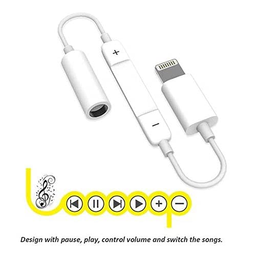 MH020 8 Pin to 3.5mm Headphone Jack Adapter