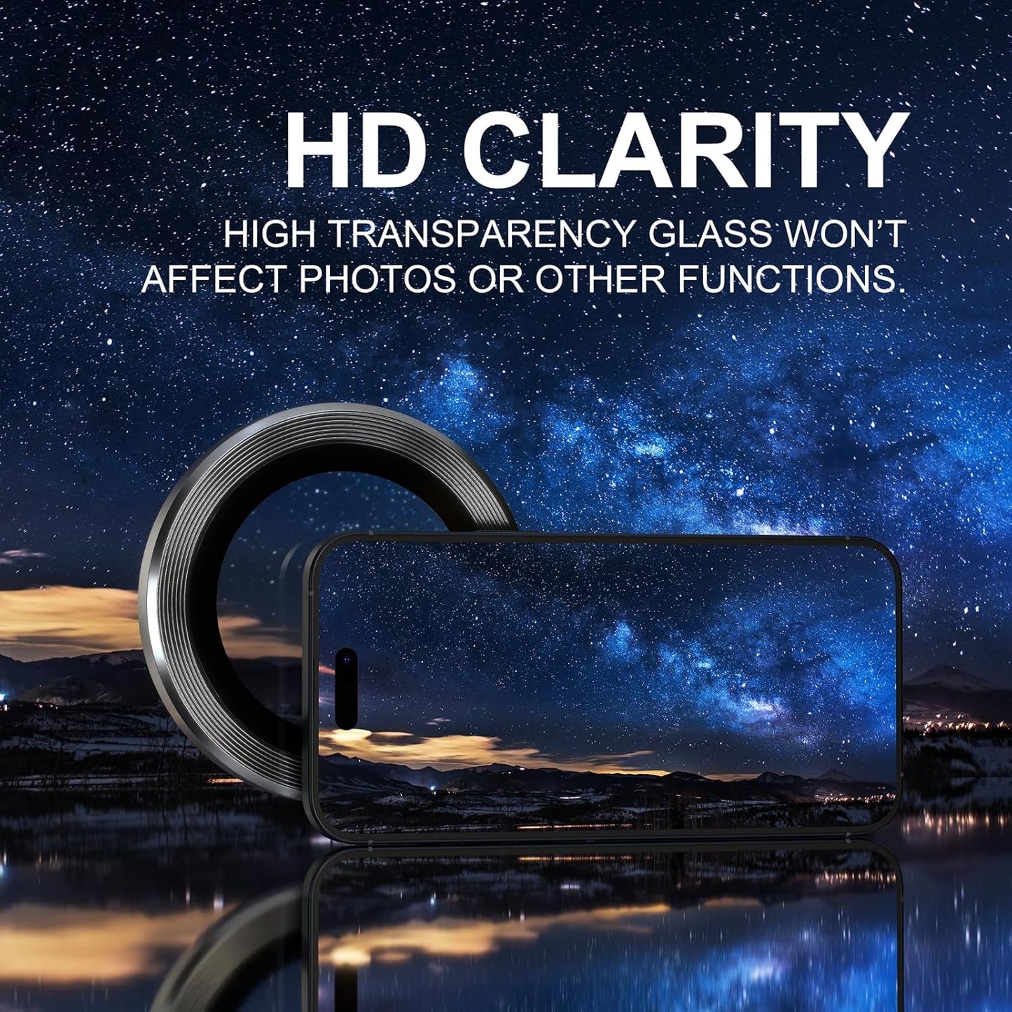 Compatible Camera Lens Protector for iPhone 15 / iPhone 15 Plus