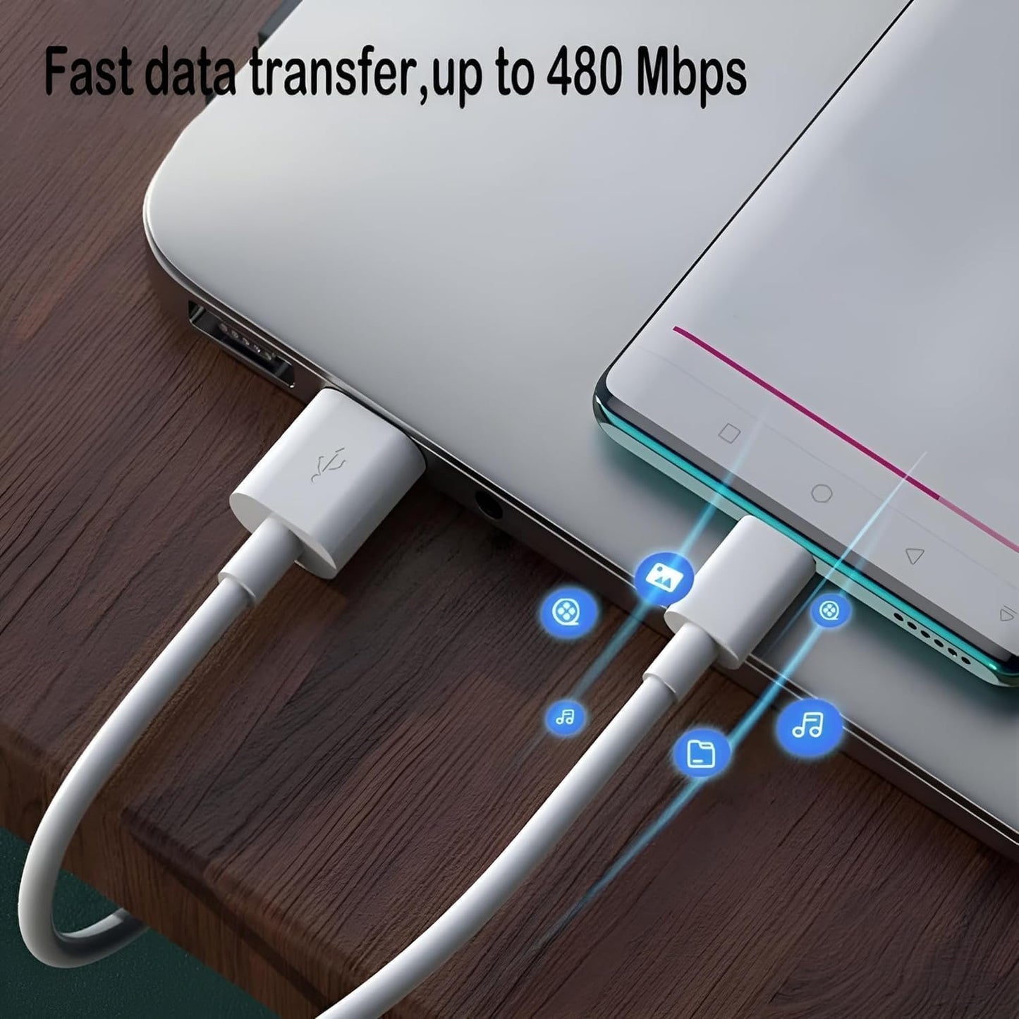 33W Sonic 2.0 SuperFast Charger with USB-C Cable | Compatible with Mi, Xiaomi, Redmi, Poco & More Smartphones
