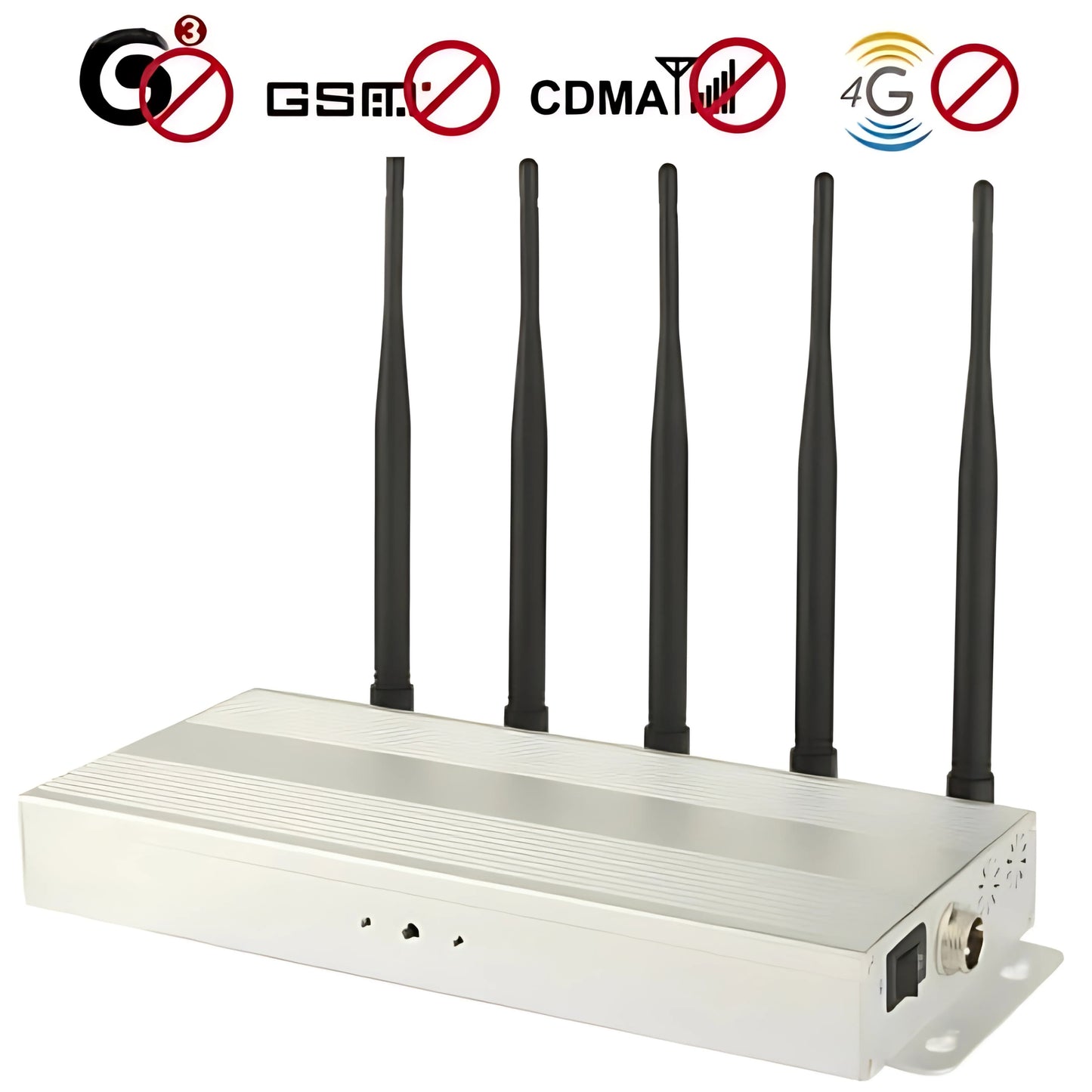 Signal Jammer for 2G, 3G, 4G, and WiFi Networks – Portable Network Blocker for kids to help in study.