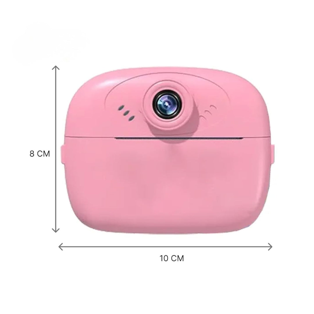Kids Instant Print Digital Camera with Dual Lens, LCD Screen & Fun Accessories – Blue