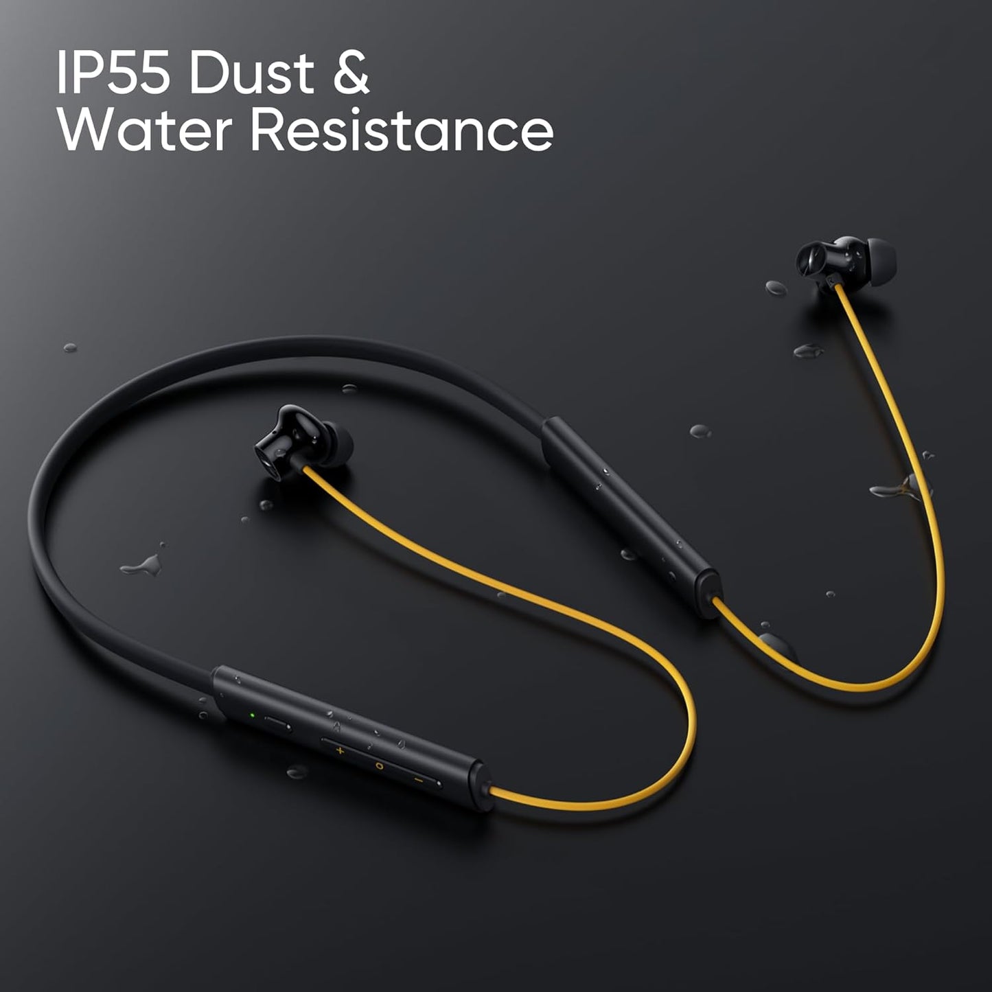 Realme Buds Wireless 3 in-Ear Bluetooth Headphones,30dB ANC, Spatial Audio,13.6mm Dynamic Bass Driver,Upto 40 Hours Playback, Fast Charging, 45ms Low Latency for Gaming,Dual Device Connection (Black)