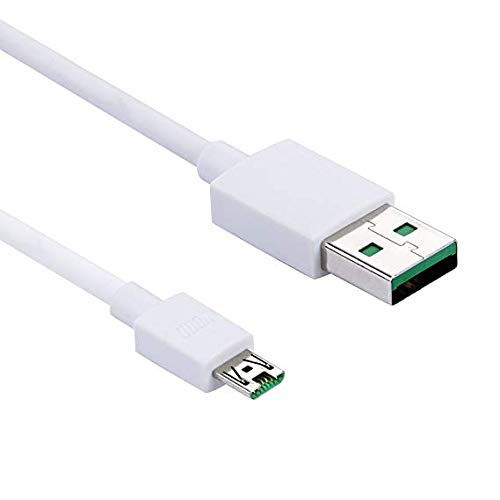 Kanget Ultra Fast Speed 2.4A Fast Charger Compatible with All Android Smartphones (Except Type C) with Full Copper Charging Cable(10 W, Black)