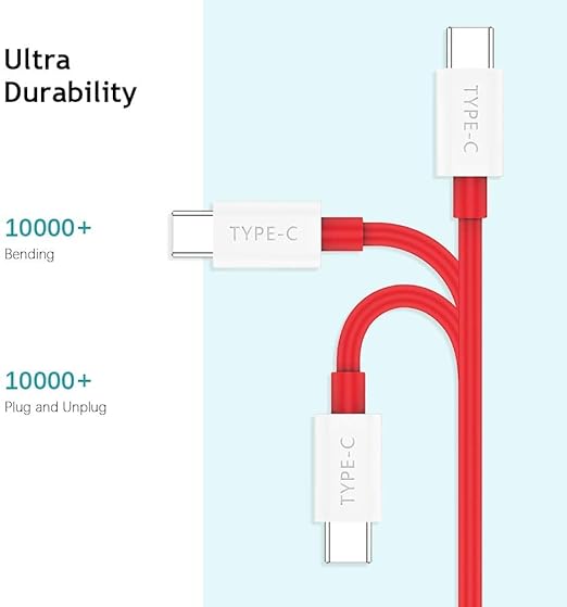 60 W Fast Charging 1.5M Type C to Type C Cable for Smartphones, Tablets, Laptops & other Type C Devices, PD Technology, 480 Mbps Data Sync
