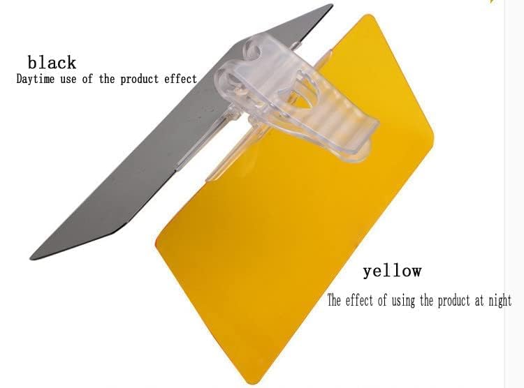 Kanget Car Sun Visor, 2 in 1 Universal Day and Night Anti-Glare Extender, Visor Blocker, Night Vision Anti-Dazzle Windshield Driving Visor for All Cars