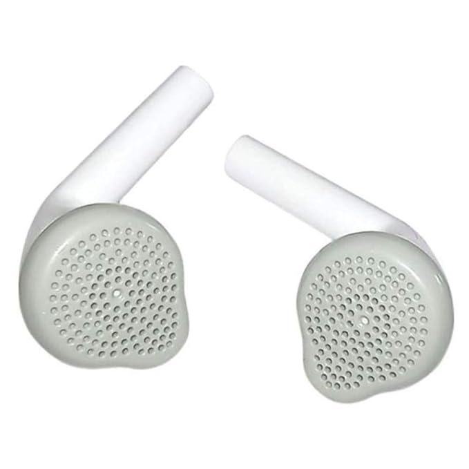 Kanget EHS61 Wired in Ear Earphones True Sound Hands-Free with 3.5mm Jack & with Mic for All Samsung Smartphones (White)