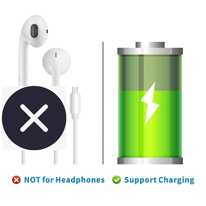 Kanget Type C Female to Lightning Male Adapter, Compatible with All iOS Devices (iOS 13 or Above)