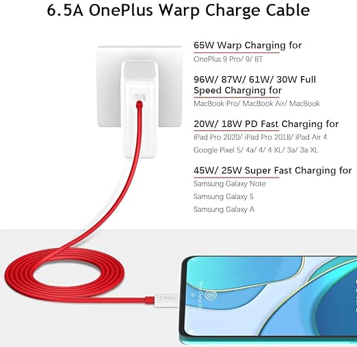60 W Fast Charging 1.5M Type C to Type C Cable for Smartphones, Tablets, Laptops & other Type C Devices, PD Technology, 480 Mbps Data Sync
