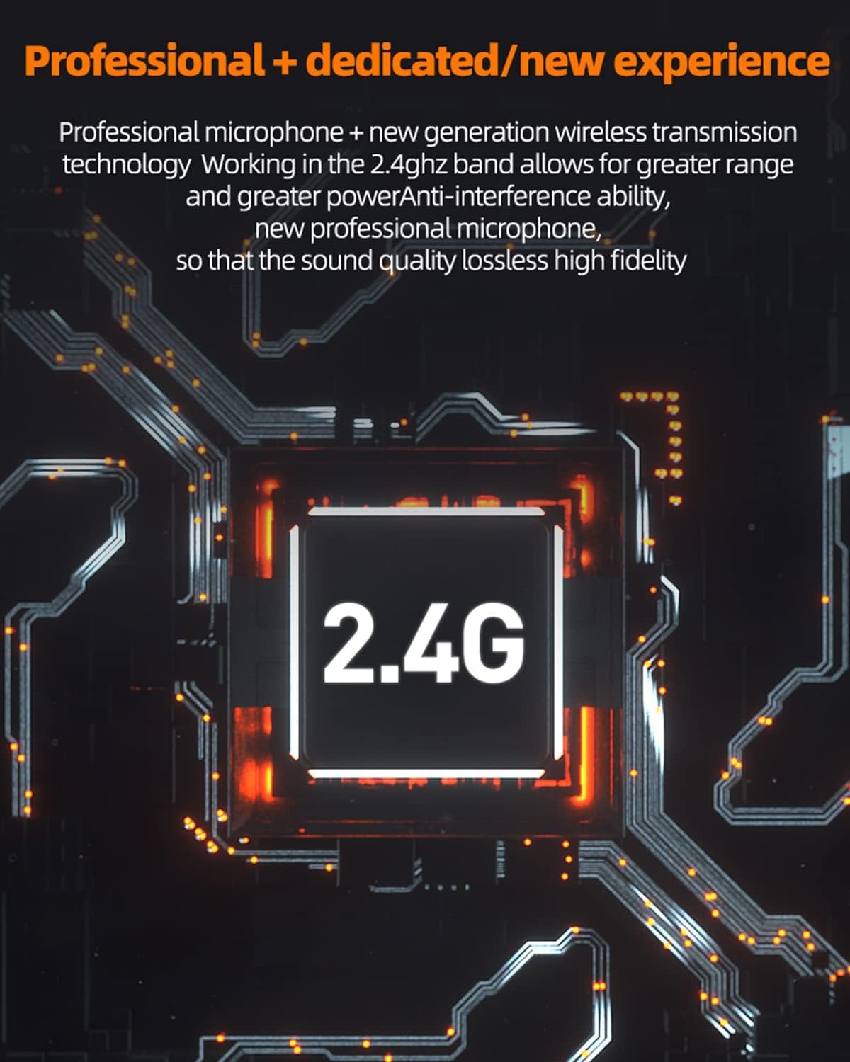 J13 Wireless Microphone, Noise Reduction Lapel Mic with Charging Case, Wireless Mic for Video Recording, YouTube, Facebook, Support System for Type C & iPhone (Dual Channel Universal Version)