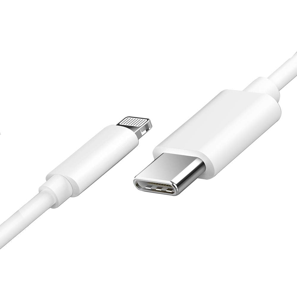 Close-up of USB-C and Lightning connectors with reinforced collars