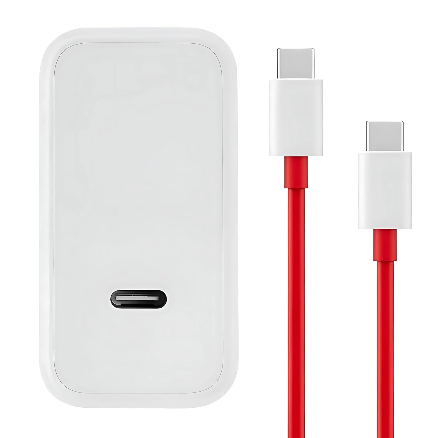 Oneplus Original 160W SUPERVOOC Fast Charger | Compatible with OnePlus 10T, 10R, 10 Pro, 9 Pro, 9RT, 11R, 11 Pro | USB-C to USB-C Adapter Included with Cable