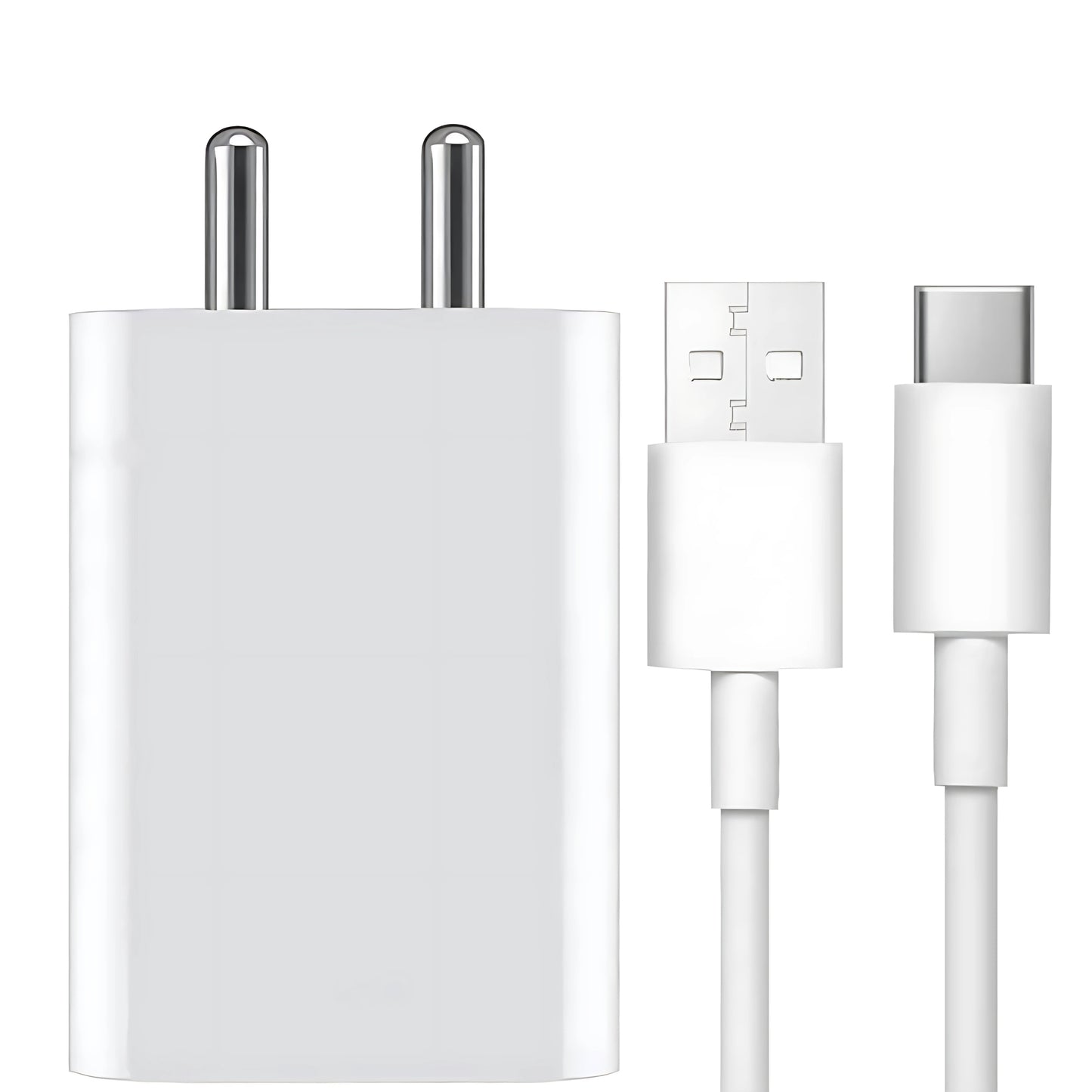 Vivo Original 66W Fast Charger Type C Adapter for Vivo V27, V27 Pro, V29, V29 Pro, V29e, V23e, V23 Pro, V25, V25e, V25 Pro, iQOO Neo 6, Neo 7, Neo 7 Pro, Neo 9, Neo 9 Pro, T1 Pro, T2, T2 Pro, T3, Z9x, Z9s – USB-C 66W Flash Charging Adapter, White