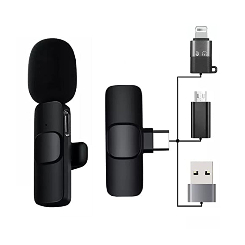 Best Quality Wireless Lavalier Microphone Mic for YouTube, Facebook, L