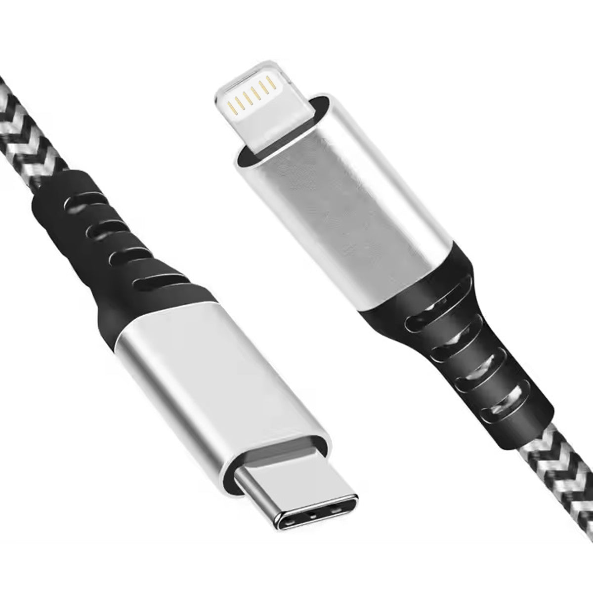 Type C to Lightning MFI Certified 20W Fast charging Nylon Braided USB C Cable for Lightning Devices