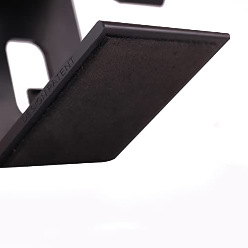 2 in 1 Multi-Angle Smartphone Stand & Tablet Holder – Adjustable Desktop Dock for All Sizes, Black
