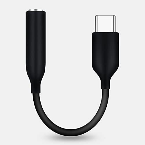Type C to 3.5 mm Audio Jack Connector for Car Audio Headphone Converter Cable Stereo Jack Adapter Compatible with iPhone 15 Other Type C Phones
