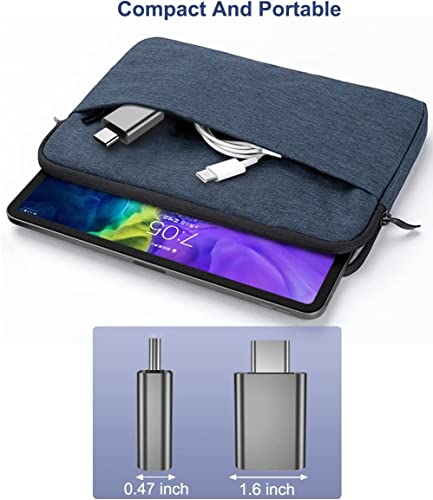 Type C Female to USB Male OTG Adapter, Thunderbolt 3 to USB Female OTG Adapter Type C to USB Connector Compatible with All Type C Devices