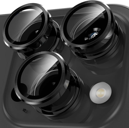 iPhone 14 Pro Camera Lens Protector - Compatible with iPhone 14 Pro/14 Pro Max | Black