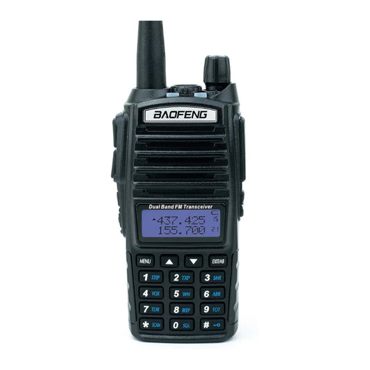 Kanget UV-82C Dual-Band 136-174/400-520 MHz FM Ham Two-Way Radio, Transceiver, HT with Battery, Earpiece, Antenna, Charger