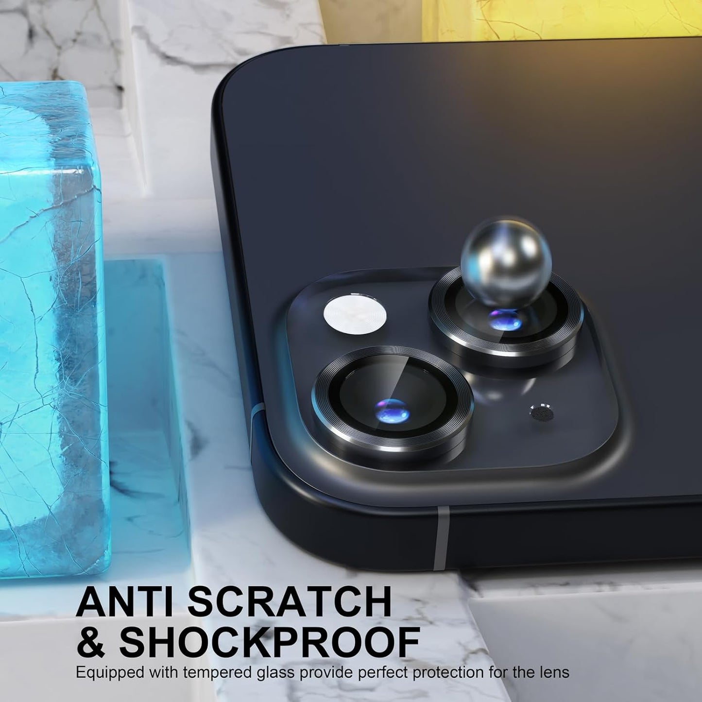 Compatible Camera Lens Protector for iPhone 15 / iPhone 15 Plus