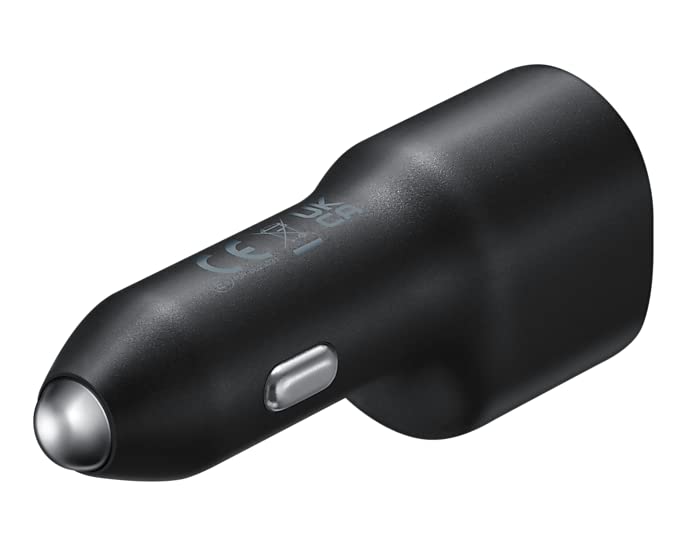 Samsung 45W & 15W Dual Port Car Charger | Super Fast Charging for Samsung & More