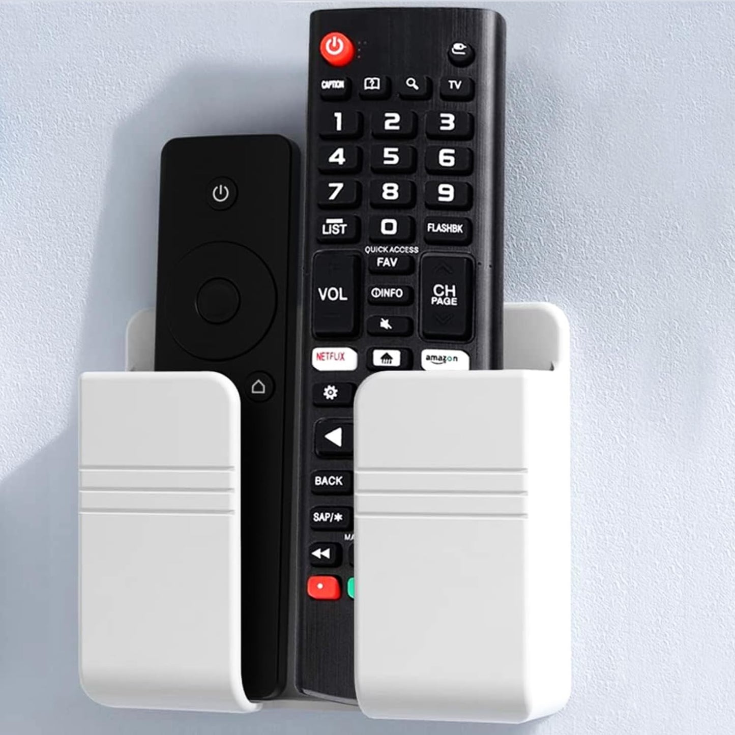 Wall Mounted Mobile Charging Stand | Self-Adhesive Phone Holder for Charging & Remote Storage | Space-Saving Organizer