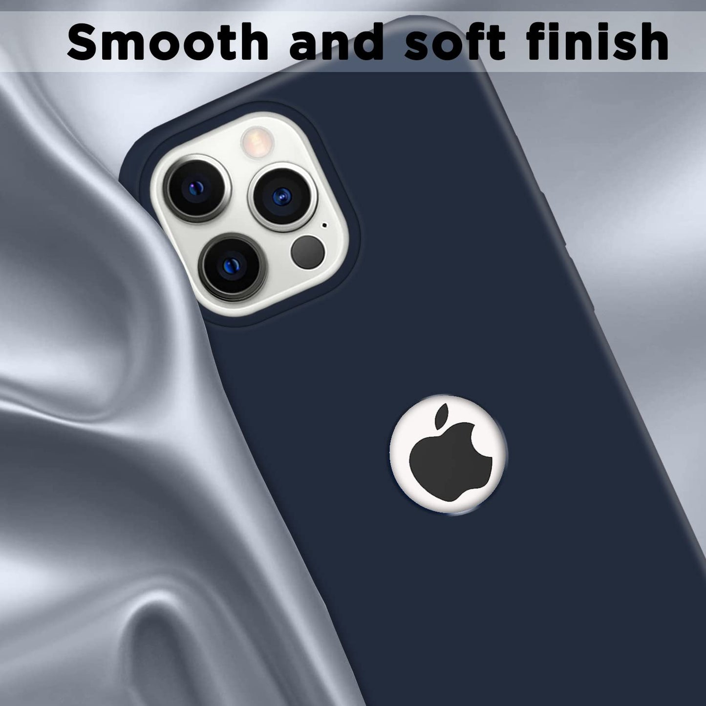 Back Cover | Full Camera Protection | Raised Edges | Super Soft Silicone | Bumper Case for iPhone 13 Pro