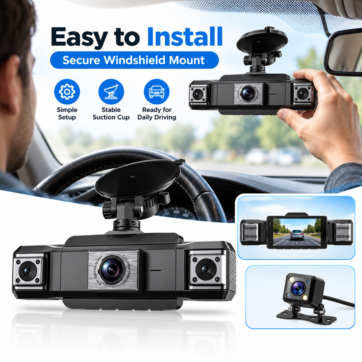 Full HD (FHD) Car Dash Camera (Boxed)