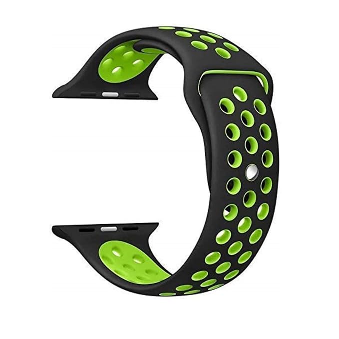 Sport Band Compatible with Apple Watch – Black and White
