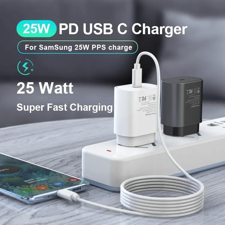 Usb C Samsung 25 Watt Car Charger 25 W Type-C Fast Charger