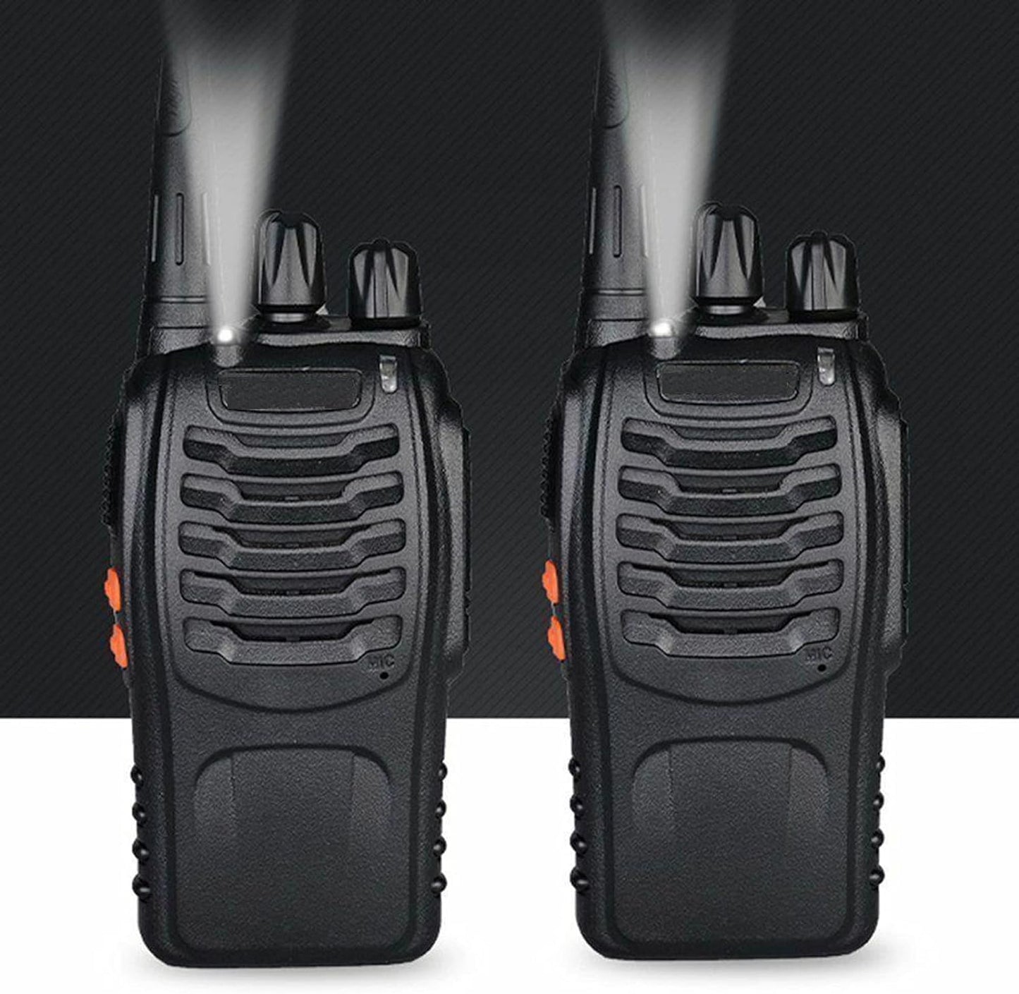 BAOFENG 4 Pack Long Range Walkie Talkies – Rechargeable Two-Way Radios with Charging Base – UHF Handheld Communication Devices