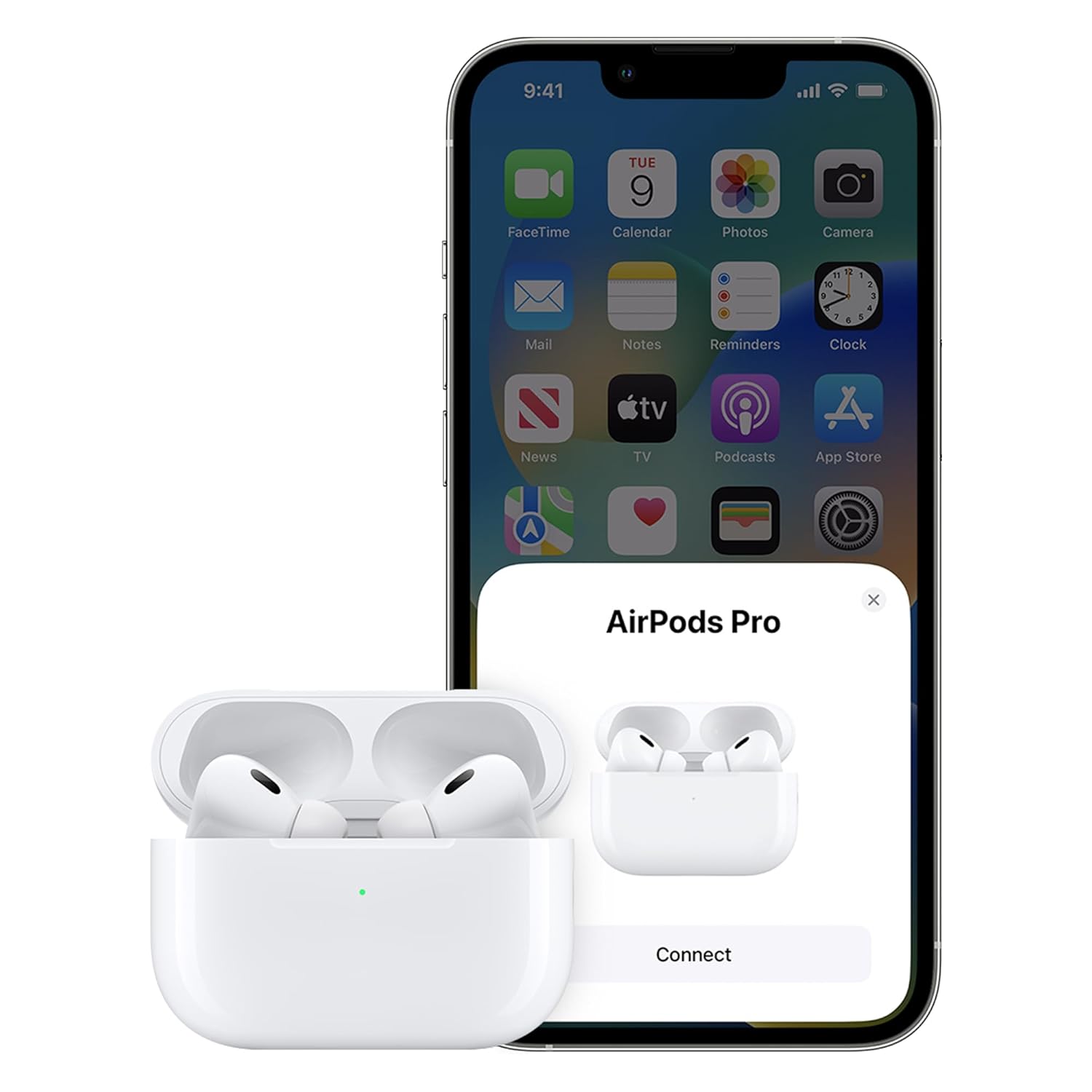 2 outlet pairs Apple AirPods with Charging Case