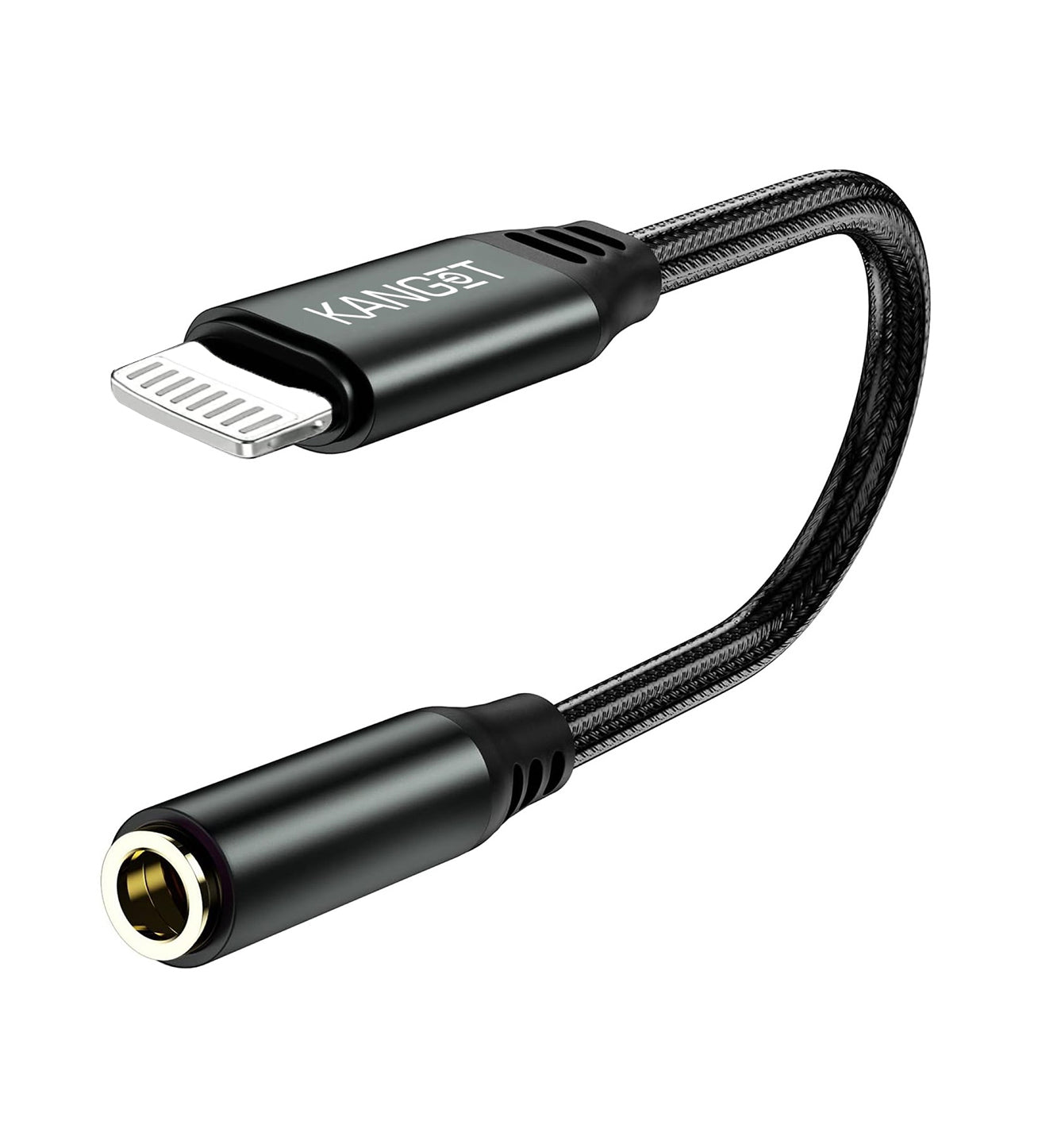 Lightning to 3.5 mm Headphone Jack Adapter for iPhone, iPhone Aux Converter Dongle Audio Cable Compatible with iPhone (Direct Working)