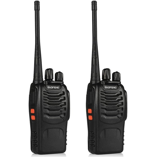BOAFENG Walkie Talkie BF-888S – 5Km Long Range Two-Way Radio with 16 Channels, Portable CB Radio for Commercial use